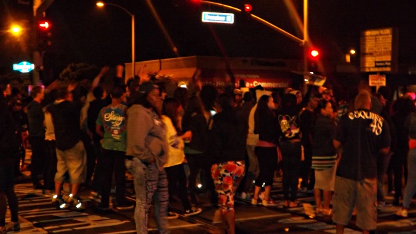 Trayvon Martin Aftermath: Protest At Leimert Park (Los Angeles)