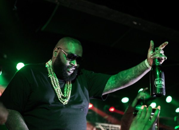 Rick Ross Gets It In At NBA All-Star Weekend