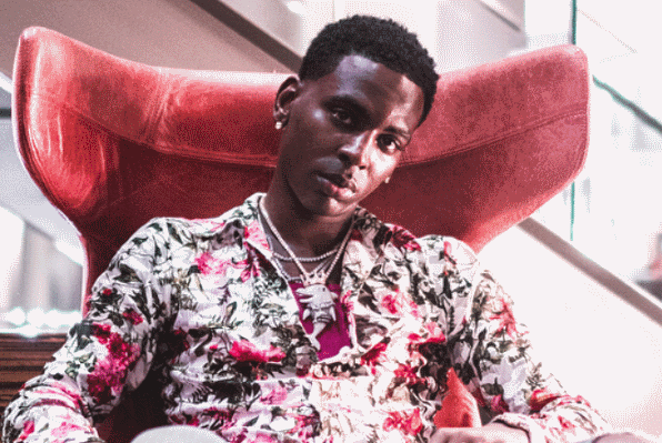 Young Dolph in Floral Shirt